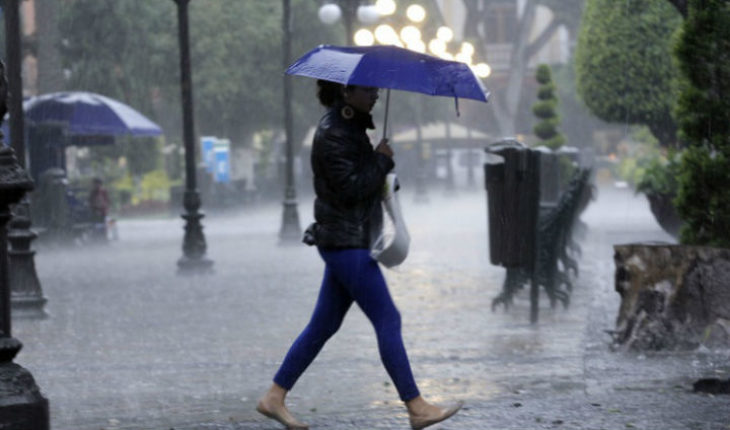 Prevén lluvias puntuales en Nayarit, Jalisco, Colima, Michoacán, Guerrero y Oaxaca