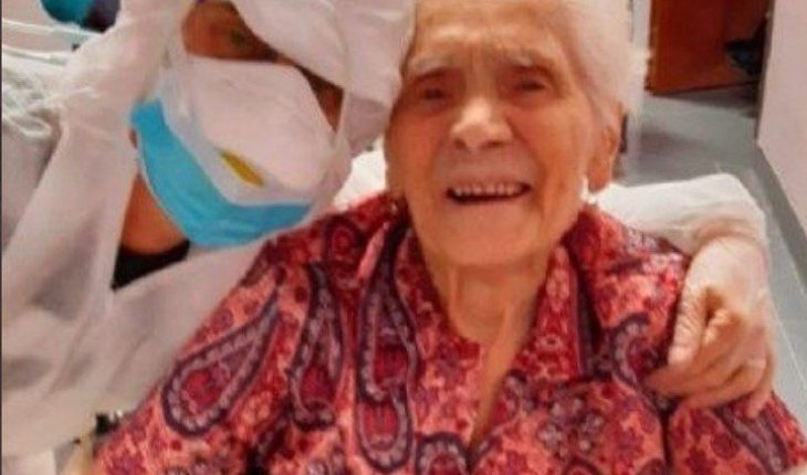Mujer de 104 años que sobrevivió a la gripe española se cura del covid-19