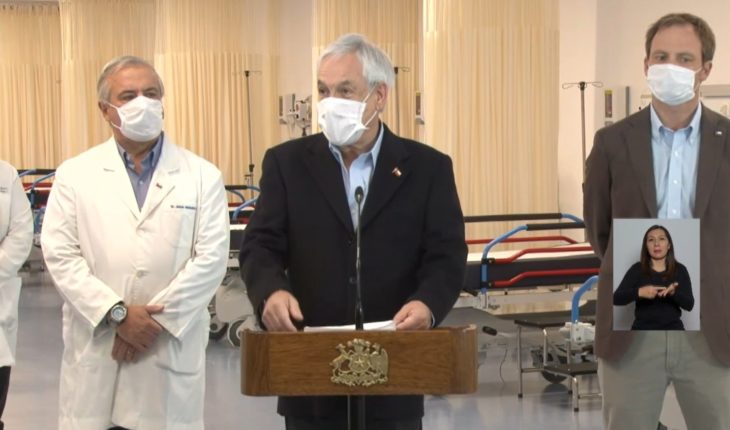 Piñera pone en marcha Hospital Félix Bulnes y entrega cifras