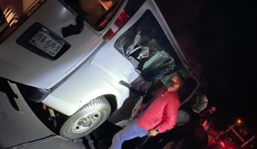 Se accidenta vehículo de prensa de gobierno de Michoacán, hay 4 heridos