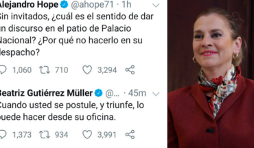 Se vuelve tendencia en redes Beatriz Gutiérrez Müller esposa de AMLO por respuesta en twitter