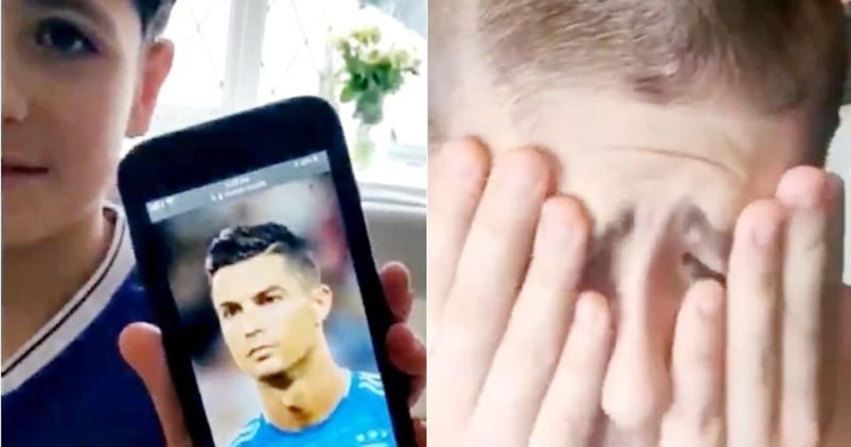 VIDEO VIRAL: Niño pide corte de Cristiano, su padre hace el de Ronaldo Nazário