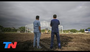 Video: Construyen un hospital de campaña en Tucumán