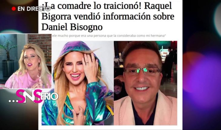 Video: La polémica entre Raquel Bigorra y Daniel Bisogno | SNSerio