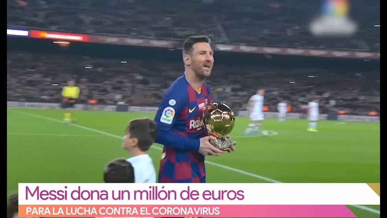 Messi dona 1 millón de euros | Vivalavi