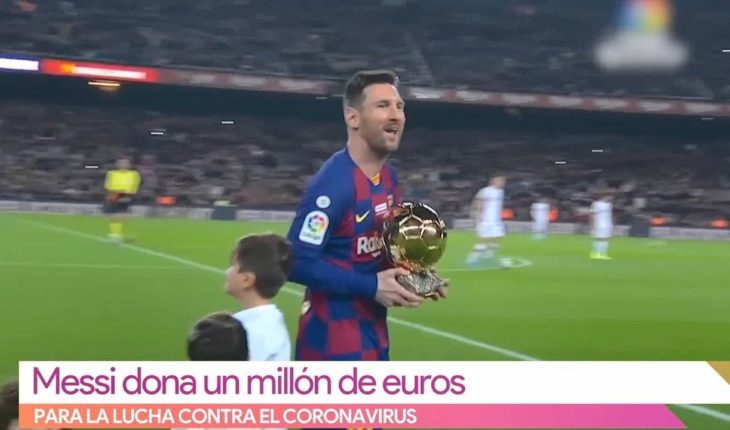 Video: Messi dona 1 millón de euros | Vivalavi