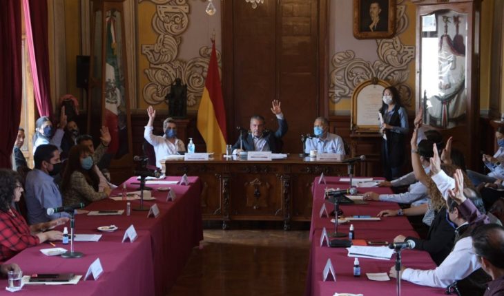 translated from Spanish: City Council reported that lobby approved more public work in Morelia
