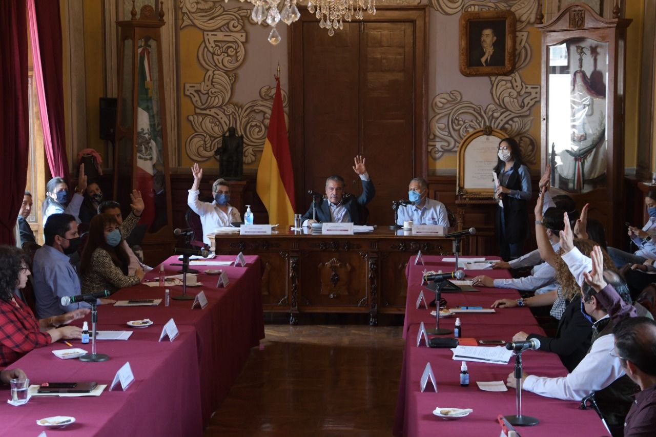City Council reported that lobby approved more public work in Morelia