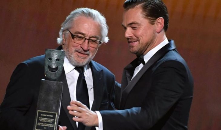 translated from Spanish: Coronavirus: Leonardo DiCaprio and Robert De Niro hosted a charity auction