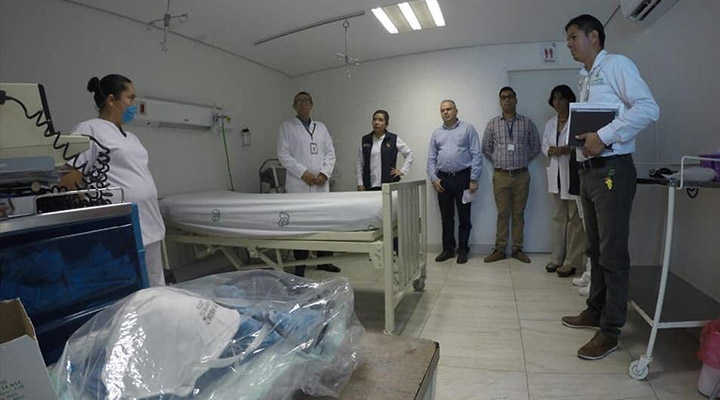 IMSS Michoacán installs "Triage Respiratorios" in hospitals
