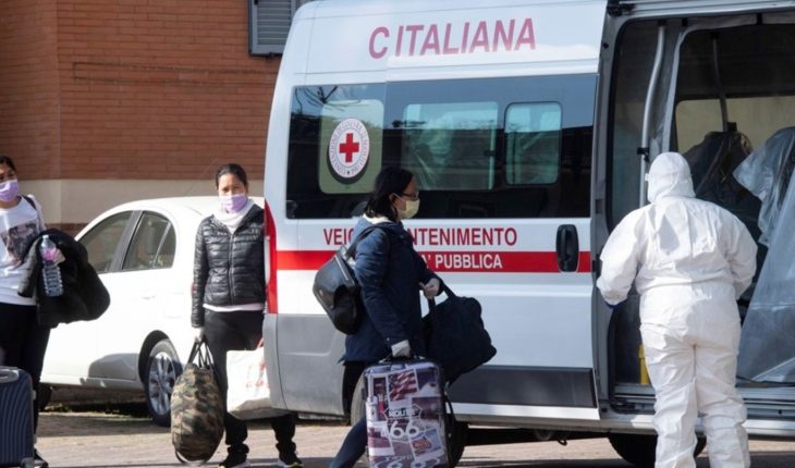 translated from Spanish: Italy confirmed 681 new coronavirus deaths and already counts 15,362