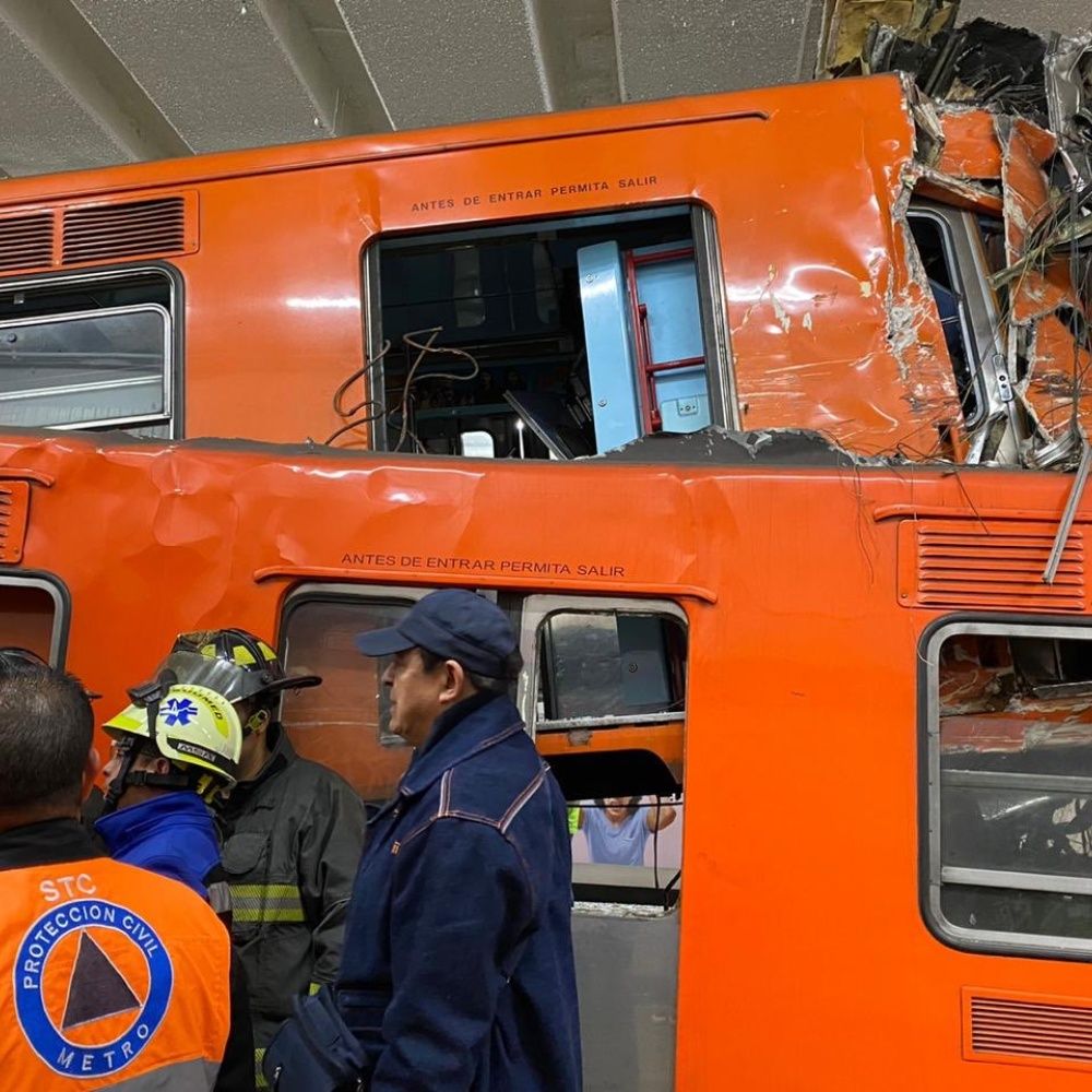 Metro employee arrested over train crash in Tacubaya