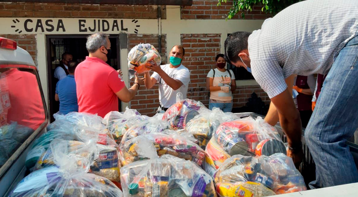 Morelia government approaches to the target of 35,000 pantries delivered to vulnerable sectors