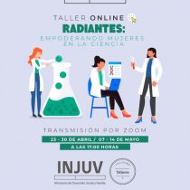 Student of the University of Chile gives free online workshop on the role of women in science
