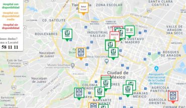 translated from Spanish: They activate web to find out which hospitals can handle cases