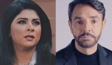 translated from Spanish: They mock Derbez and remind him of his fake wedding to Victoria Ruffo