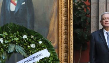 AMLO conmemora 100 años de la muerte de Venustiano Carranza