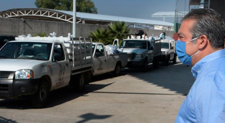 Agiliza edil de Morelia entrega de despensas del programa de Seguridad Alimentaria