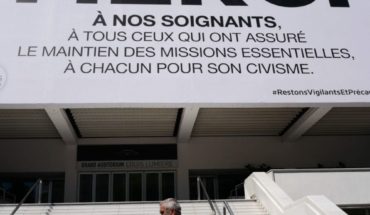 Cannes cambia su alfombra roja por mensaje dedicado al personal médico