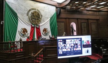 Congreso del Estado de Michoacán sesionó por primera vez de manera virtual