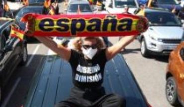 Coronavirus: españoles protestan contra el Gobierno por su gestión de la pandemia