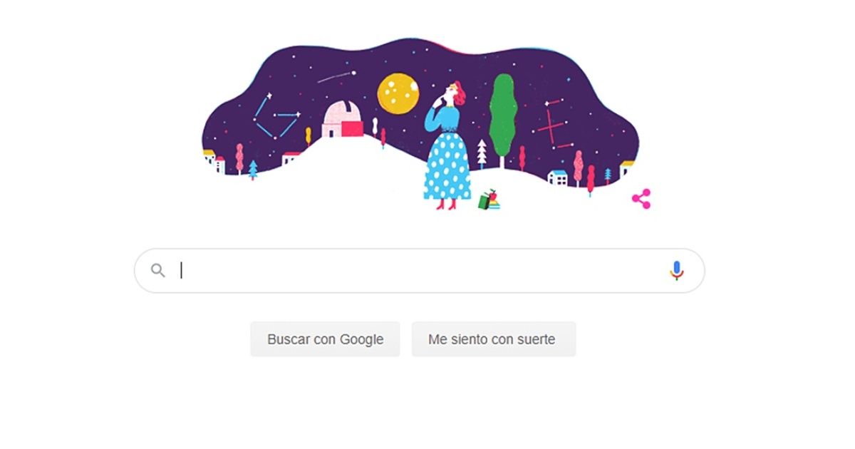 Google le dedicó un Google a Adelina Gutiérrez Alonso, astrofísica chilena