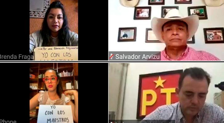 "Ley General de Educación lastima a los maestros y niños de Michoacán", alegan diputados del PT