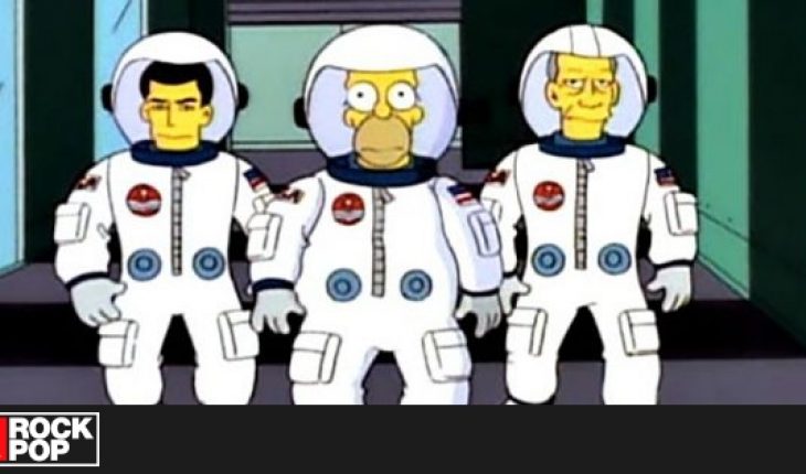 Los Simpson protagonizaron los memes del lanzamiento del Falcon 9 de SpaceX