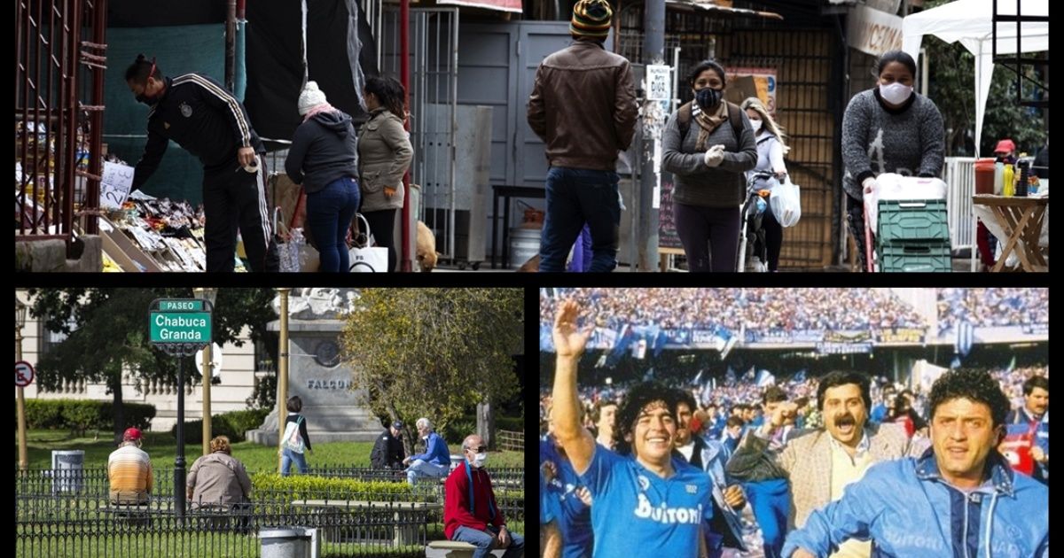 Más de 500 casos en barrios porteños vulnerables; cómo serán las salidas recreativas en CABA; 33 años del primer Scudetto del Napoli con Maradona; el argentino que rompió Tik Tok por su parecido a Brad Pitt y más...