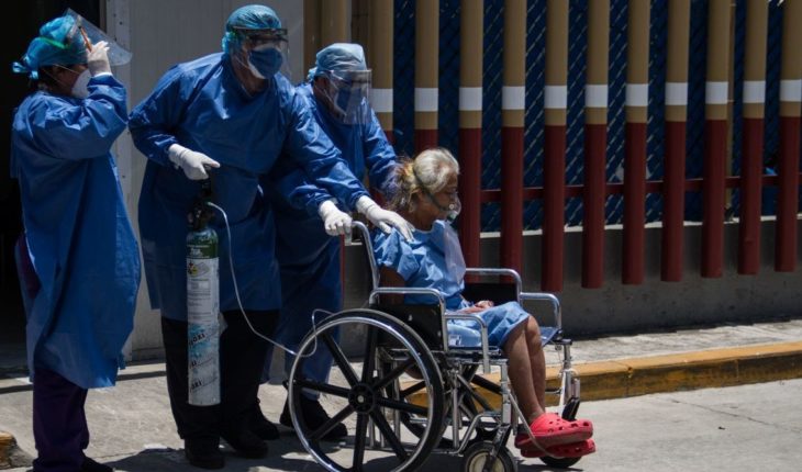 translated from Spanish: Mexico exceeds 7 thousand deaths per COVID