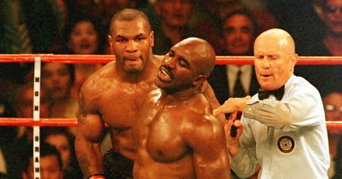 Mientras planea su vuelta, Tyson contó por qué le mordió la oreja a Holyfield
