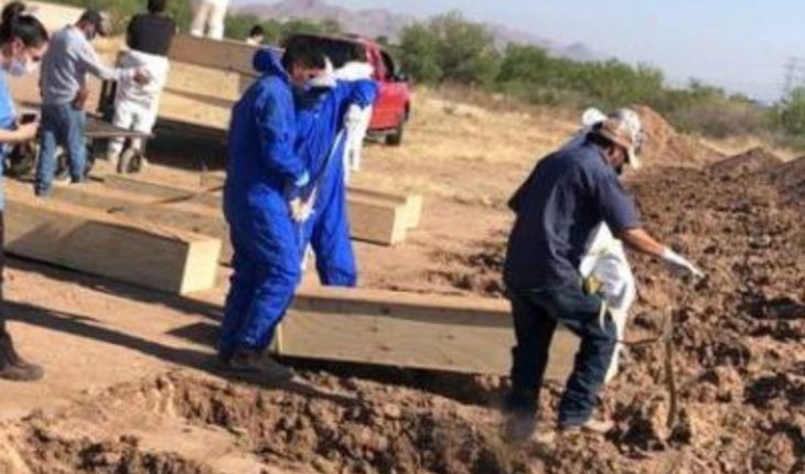 Sepultan a 25 personas que no han sido identificadas o reclamadas en Chihuahua