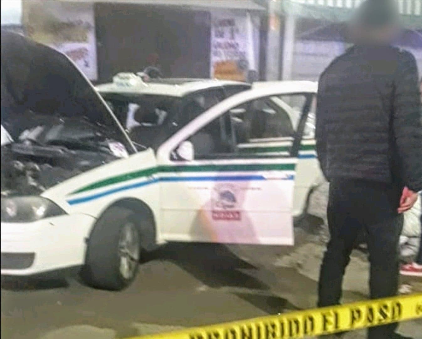 Taxista sobrevive a atentado en la zona poniente de Morelia, Michoacán