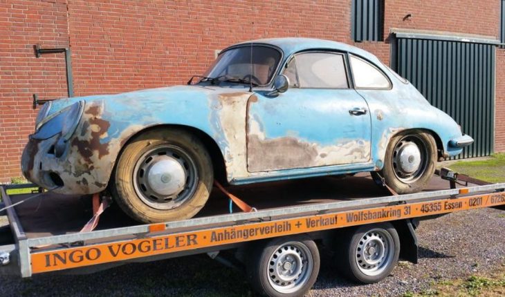 Un Porsche pasó 40 años abandonado y volvió a la vida