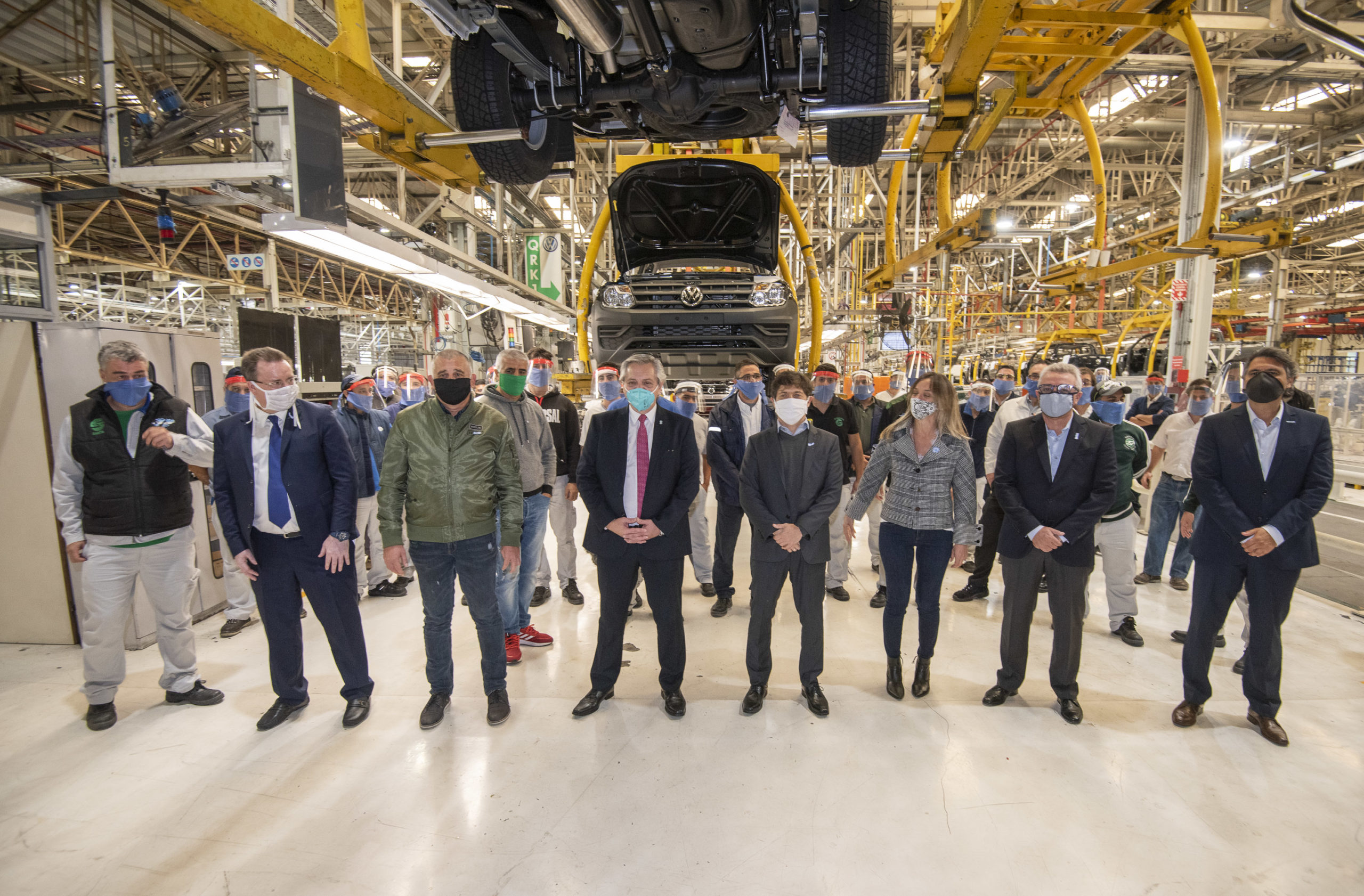 Volkswagen le confirmó inversión a Alberto Fernández y Ford vuelve a fabricar