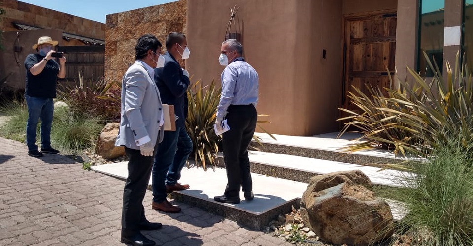 Baja California Prosecutor's Office catalyzes home of former governor Francisco Vega
