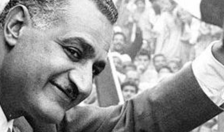 translated from Spanish: Nasser visiting Sudan