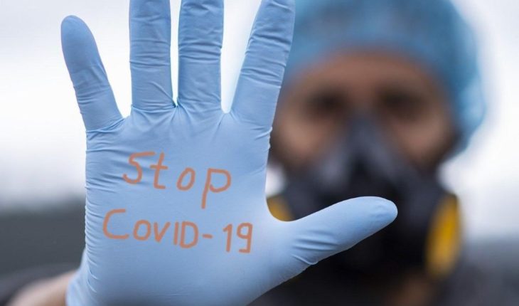 translated from Spanish: There are almost 350 thousand deaths from COVID-19 worldwide