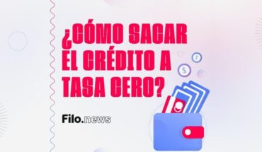 translated from Spanish: Video: How to Get Zero Rate Credit Out?