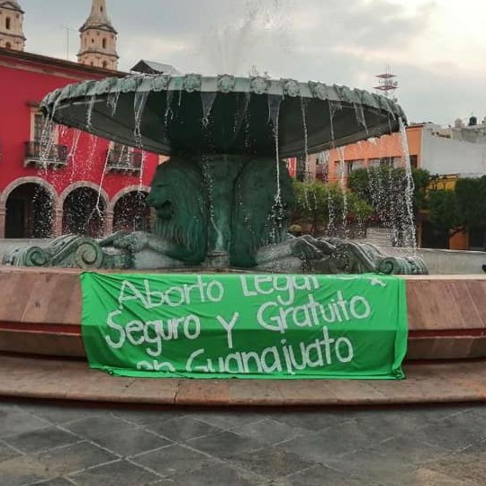 'Virtual Pañuelazo' in support of legalization of abortion in Guanajuato