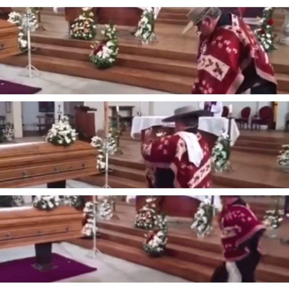 ¿Por qué este hombre baila en el funeral de su esposa? (VIDEO)