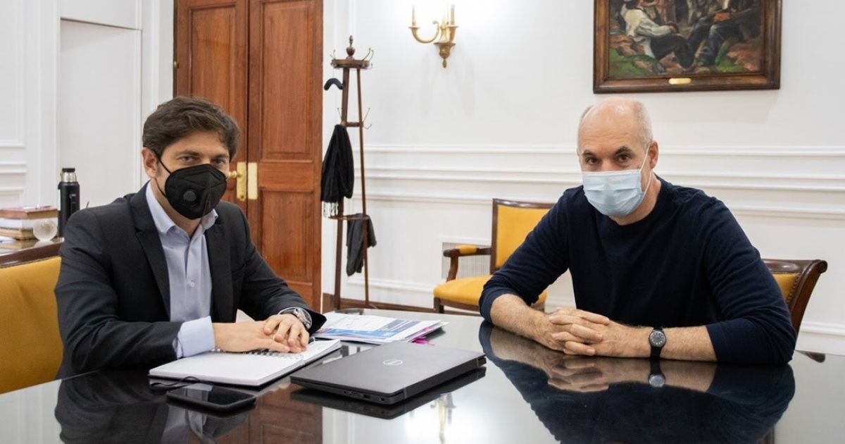 Acuerdo entre Kicillof y Larreta: "Hay que ir hacia una mayor restricción"