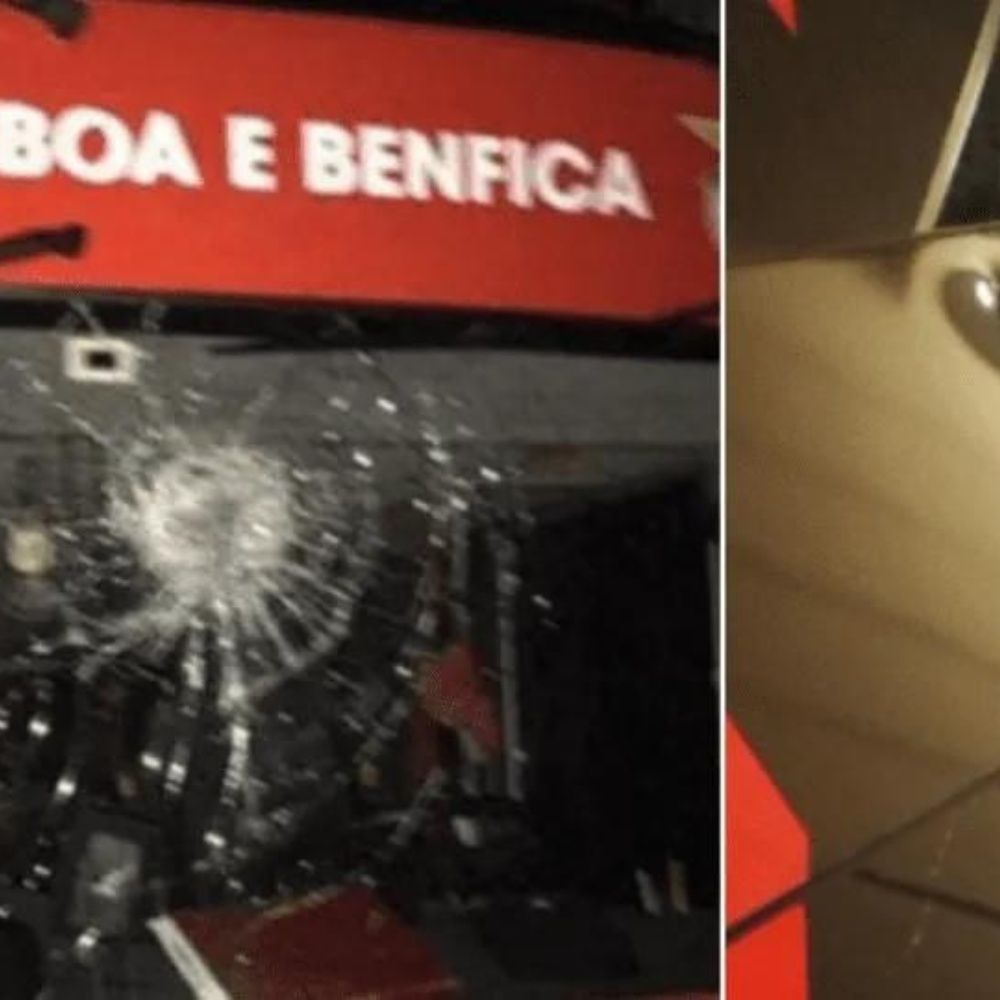 Apedrean autobús de Benfica y dos jugadores son llevados al hospital