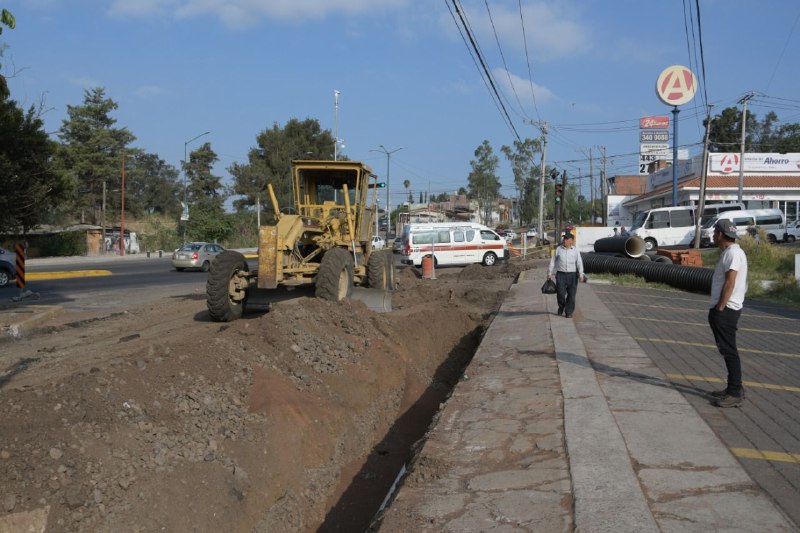 Ayuntamiento de Morelia cierra circulación del cruce Av. Madero por Obras