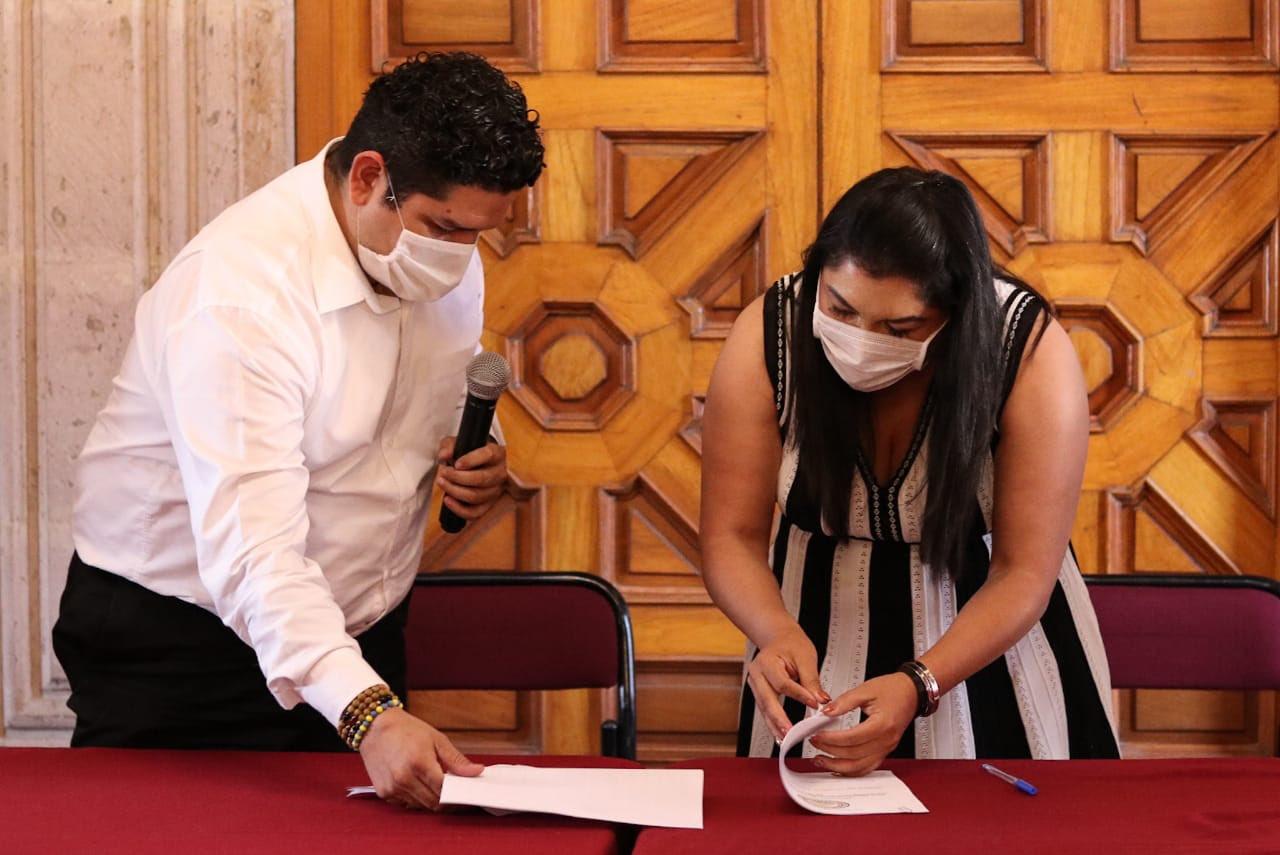 Brenda Fraga recibe de manera oficial la presidencia del Congreso del Estado de Michoacán