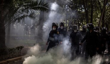Dan de alta a adolescente golpeada por la policía durante protestas en CDMX