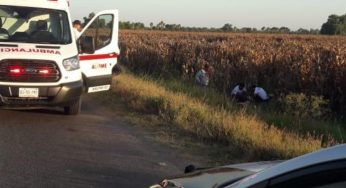 Dos motociclistas heridos en accidente en Ahome