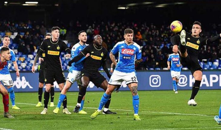 El Inter con Lautaro buscará la final de la Copa Italia contra el Napoli