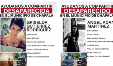 Exigen búsqueda de Griselda y Adán, artistas desaparecidos en Chapala