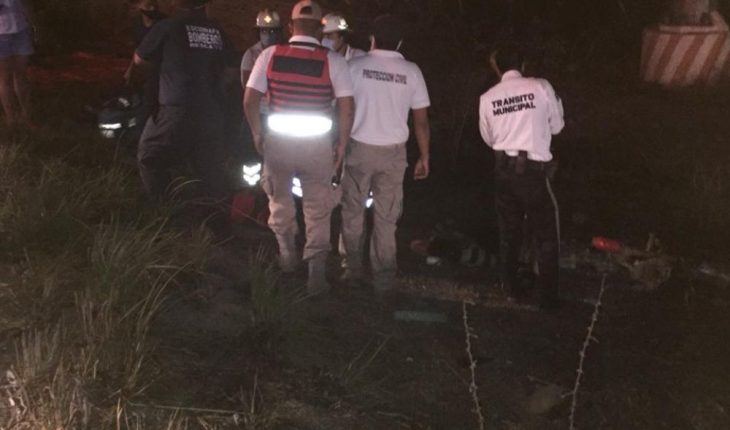 Familia resulta herida tras accidente en la carretera Escuinapa-Teacapán 